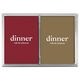 Big Word Dinner Double Deck Playing Cards Image 2 of 4